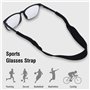 5PCS Cordon Lunettes Attache en néoprène Extensible, Réglable Chaîne Cordons à Lunettes de de Sport Porte-Lunettes Néoprène Anti