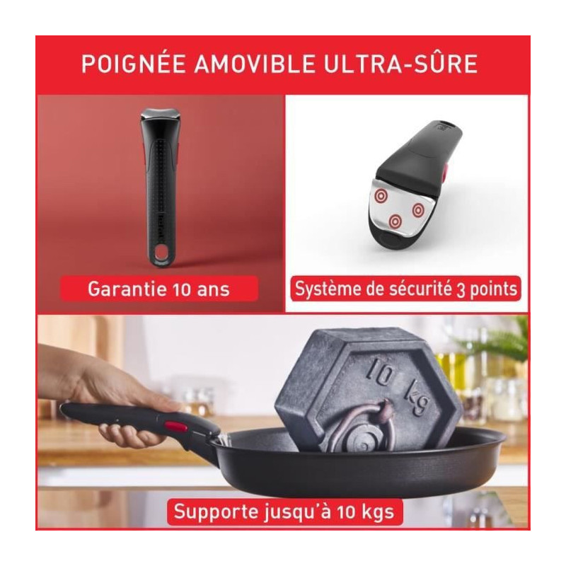 Image secondaire de Tefal L9863302 Poignée de poêle