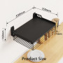 Etagere Micro Onde 2 Niveaux avec Panier Rangement