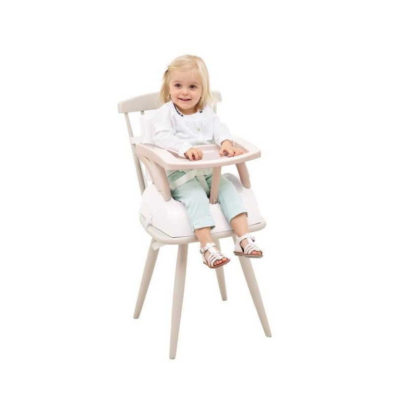 Image secondaire de Rehausseur de chaise enfant 2 en 1 THERMOBABY YEEHOP - 6-18 mois - Harnais sécur