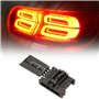 Anlseiod Connecteurs de Réparation de Feux Arrière Pour Peugeot 207 307 308 Pour Citroën C2 C3 C4 Prise Faisceau Feu Arrière Kit