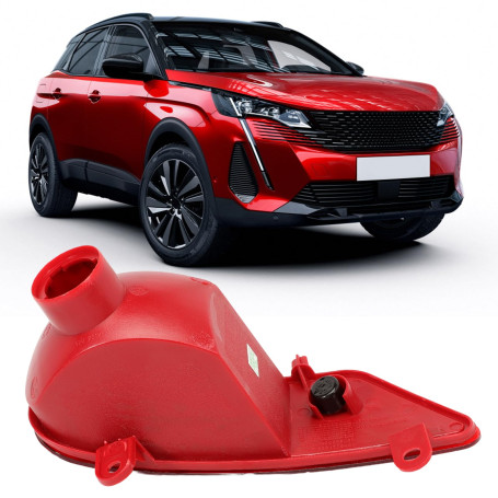 Taesayl Arrière Droit Réflecteur catadioptre Ensemble Feu Antibrouillard de Pare-Droite chocs pour PEUOT 3008 5008 2009‑2016 635