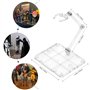 XISTEST 10 pièces Support de Figurine d'action avec 1 pièce Tournevis