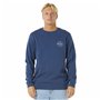 Sweat sans capuche homme Rip Curl Stapler Crew Bleu