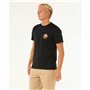 T-shirt à manches courtes homme Rip Curl Passage Tee Noir