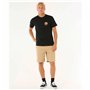 T-shirt à manches courtes homme Rip Curl Passage Tee Noir