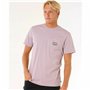 T-shirt à manches courtes homme Rip Curl Surf Paradise Badge Tee