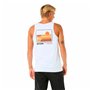Débardeur Homme Rip Curl Casual Revival Peaking Tank Blanc
