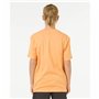 T shirt à manches courtes Enfant Rip Curl Raw Energy Frame Tee Orange