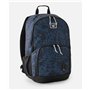 Rip Curl Sac à dos Evo 24L | Sac à dos scolaire CM1 CM2 et loisirs garçon | 30 x 46 x 17 cm | Polyester recyclé | Imprimé bleu m