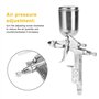 Pistolet Pulvérisateur, Buse Professionnelle 0,5 Mm 125 Ml Mini Pistolet Pulvérisateur Pneumatique pour Réparation de Peinture d