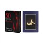 AJOHBM Jeu de 50 Cartes Jouets de Divertissement pour Couple Jeu de Chambre Jeux de société pour Cartes de Accessoires -Y3D25W