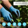 daqoupzi 3 paires gant jardinage femme，gants de travail，gants jardinage，gant de travail homme，Bonne effet antidérapant et bonne 