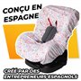 The Inventions Emporium Housse Siège Auto Universelle Housse Siège Auto Bébé – Protection Été Respirante pour Siège Enfant – Lav
