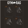 GYM RAG 10-100kg Main Grip Renforcer Exerciseur - Poignées de Main Réglable Renforcement avec Ressort en Acier Inoxydable pour P