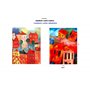 Sennelier Pastels à Huile 24 Couleurs Paysage - Made in France et 1 Cartes Postales