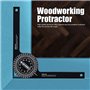 Règle de recherche d'angle, Odomètres en alliage d'aluminium 0~360 ° outil de mesure d'angle de rapporteur pour le travail du bo
