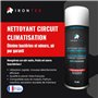 Nettoyant Climatisation Voiture et Maison 400ml | Irontek | Mousse Désinfectante Aérosol | Bactéricide, Fongicide, Désodorisant 