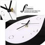 Horloge Murale Silencieuse sans Tic Tac,Pendules Murales Moderne CréAtive avec Pendule en Forme De Goutte d'eau, Pendule NuméRiq