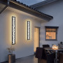 Applique Murale Longue étanche Ip65 Eclairage Mural LED En Intérieure Et Extérieure, Aluminium Nid D'oiseau Pour Terrasse Jardin