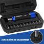 BINGCOBBER Clé tournevis dynamométrique 1-6 Nm Jeu de clés dynamométriques pour la réparation de vélo avec porte-embouts