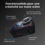 DJI Bundle Essentiel Osmo Action 5 Pro, Caméra Étanche avec Capteur 1/1,3", Vidéo 4K/120 IPS, Suivi de Sujet, Stabilisation, Dou