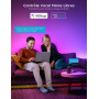 Govee RGBIC Ruban LED 5m, Bande WiFi Bluetooth Multicolore, Contrôlé par APP et Contrôle Segmenté Intelligente Sélection des Cou
