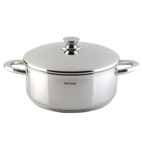 CAZUELA con tapa de acero INOX 20cm, WECOOK! PRO