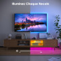 HOVVIDA Ruban LED 10M, 1 Rouleau, 30 LED/Mètre, 24V RVB Bande LED, 300 LED, APP et Télécommande, Synchronisation de la Musique,