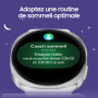 Samsung Galaxy Watch8, Montre Connectée, Coach Running, Coach Sommeil, Galaxy AI, Bluetooth, 40mm, Graphite, Chargeur Secteur Ra