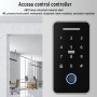 YAVIS Contrôleur D'accès Biométrique D'empreintes Digitales PIN Imperméable Tactile Rétroéclairé Clavier RFID 13,56 MHz IC NFC l