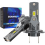 BEAMFLY Ampoules H7 LED 20000lm 100W, Ampoules de phare voiture et moto, Kit d'ampoules 12v pour feux de route ou feux de croise
