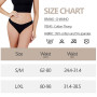 Channo Culotte Brésilienne Femme en Coton - sans Couture et Invisible - Lot de 6