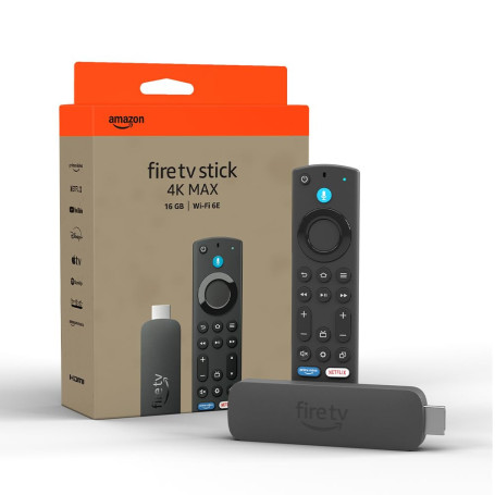 Amazon Fire TV Stick 4K Max (Nouvelle génération), Appareil de streaming avec fonctionnalité Écran dynamique et prenant en charg