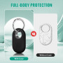 Ainiv 4 Pcs Protection en Silicone Antichoc Compatible avec Samsung Galaxy SmartTag 2, Anti-Rayures Portable Silicone Localisate