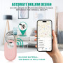 Ainiv 4 Pcs Protection en Silicone Antichoc Compatible avec Samsung Galaxy SmartTag 2, Anti-Rayures Portable Silicone Localisate