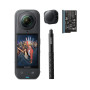Insta360 X5 Pack débutant - caméra d'action 360° 8K étanche, Basse lumière de Pointe, Effet Perche à Selfie, objectifs Robustes