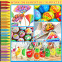 Lyuvie 240 Couleurs Feutre Acrylique, Acrylic Paint Brush Marker à Peinture à Base D'eau, Marqueur Peinture Acrylique pour Pierr