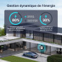 Morec Chargeur ev Type 2 32A 7KW 6M avec APP Prend en Charge la Connexion Standard Bluetooth et WiFi pour la Station de Charge e
