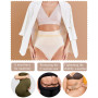 FINETOO Lot de 4 Slips Ventre Plat pour Femmes Slip Taille Haute Seamless Slip Taille Haute sous-vêtements Femmes Panty sans Cou