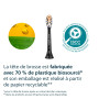 Philips Sonicare A3 Premium tout-en-un - têtes de brosse à dents de rechange d'origine, noir, lot de 2, HX9092/88
