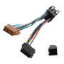 Faisceau de Câblage Radio Stéréo de Voiture ISO, Adaptateur de Faisceau de Câbles Kit Audio Stéréo de Voiture ISO adapté pour Pe