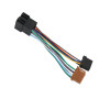 Faisceau de Câblage Radio Stéréo de Voiture ISO, Adaptateur de Faisceau de Câbles Kit Audio Stéréo de Voiture ISO adapté pour Pe