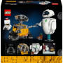 LEGO | Disney et Pixar Wall-E et Eve - Set de Construction pour Adulte - Maquette à Exposer - Robots en Briques avec Figurines d