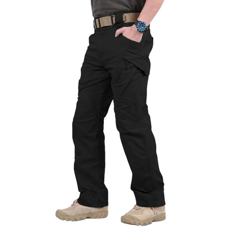 DUOLUVA Pantalon Cargo Homme Tactique Multi Poches Combat Stretch Extensible Séchage Rapide (Pas de Ceinture)