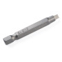 Fongmore Lot de 6 embouts de tournevis magnétiques à tête carrée de 6,35 mm de long pour outils électriques SQ1 SQ2 SQ3 (50 mm)