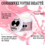Edge Control Wax Forte Tenue Non Gras Cire Cheveux Gel Cheveux Femme Cire Cheveux Femme Pas d'Écaillage Gel Cheveux Afro Edge Ge