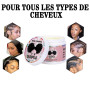 Edge Control Wax Forte Tenue Non Gras Cire Cheveux Gel Cheveux Femme Cire Cheveux Femme Pas d'Écaillage Gel Cheveux Afro Edge Ge