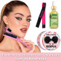 Edge Control Wax Forte Tenue Non Gras Cire Cheveux Gel Cheveux Femme Cire Cheveux Femme Pas d'Écaillage Gel Cheveux Afro Edge Ge
