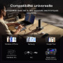 Batterie Externe EcoFlow Rapid Pro 27650 mAh, 300W, câble 140W intégré, Chargeur Portable 4 Ports avec Sortie 140 W, Recharge ju